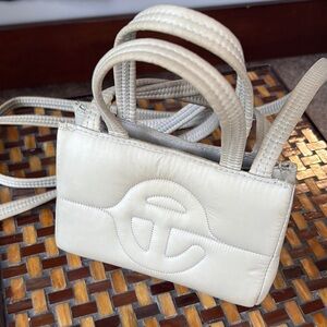 Small Telfar Puff Shopper- Gray